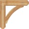 Ekena Millwork Thorton Craftsman Rough Sawn Bracket, Western Red Cedar, 6"W x 32"D x 32"H BKT06X32X32THR04RWR - alternate 4